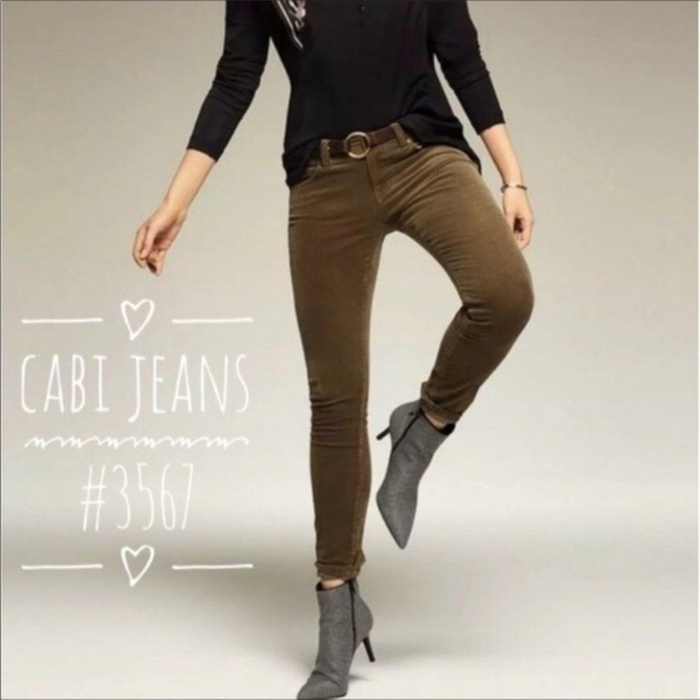 CAbi Corduroy #3567 Skinny Jeans - Size 14